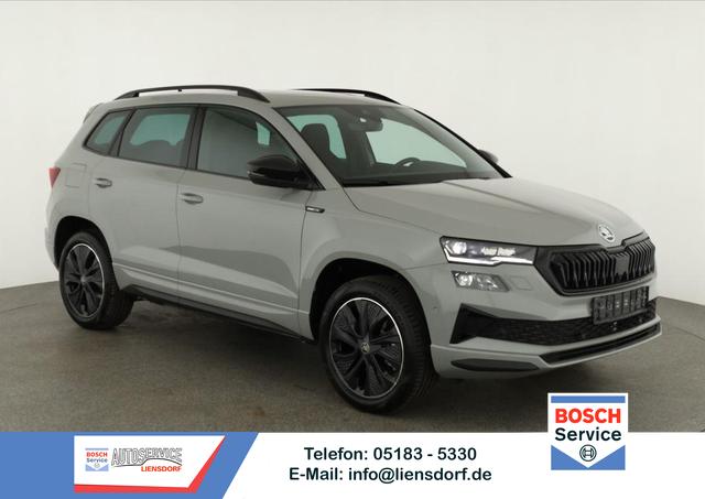Skoda Karoq - Sportline 4x4 2.0 TDI DSG Sportline, Pano, AHK, Navi, Matrix, AreaView, Side, Kamera, el. Klappe, FS-beheizbar, Winter