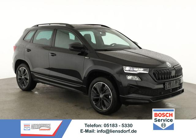 Skoda Karoq - Sportline 4x4 2.0 TDI DSG Sportline, Pano, AHK, Navi, Matrix, AreaView, Side, Kamera, el. Klappe, FS-beheizbar, Winter