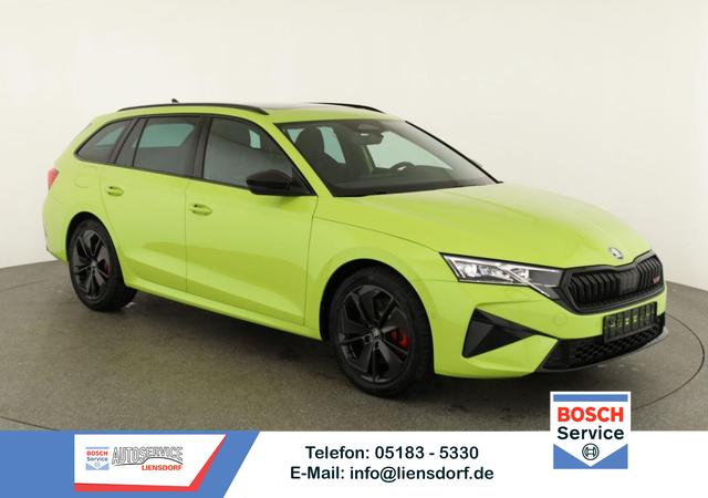 Skoda Octavia Combi - 2.0 TSI 195 kW RS DSG, Pano, AHK, Navi, Matrix, Side, Winter, 5 J.-Garantie