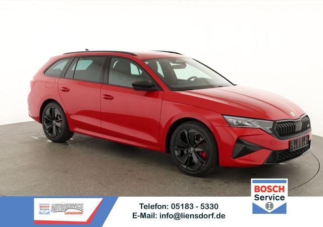 Skoda Octavia Combi - 2.0 TSI 195 kW RS DSG, Pano, AHK, Navi, Matrix, Side, Winter, 5 J.-Garantie