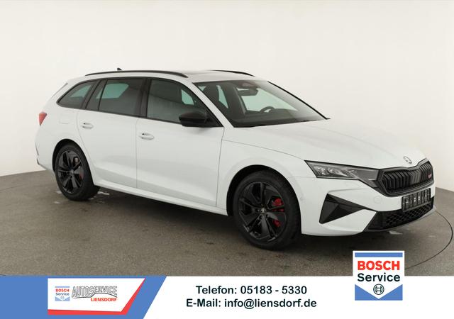 Skoda Octavia Combi - 2.0 TSI 195 kW RS DSG, Pano, Standheizung, AHK, Navi, Matrix, Canton, Side, Winter, 5 J.-Garantie