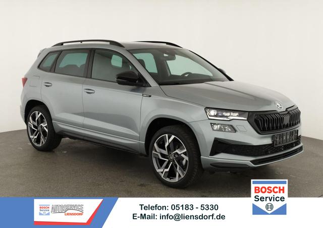 Skoda Karoq - Sportline 4x4 2.0 TSI DSG Sportline, Pano, AHK, Navi, Matrix, Side, Winter, 5 J.-Garantie
