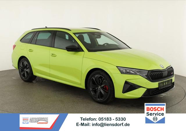 Skoda Octavia Combi - 2.0 TSI 195 kW RS DSG, Standheizung, AHK, Navi, Matrix, Side, Winter, 5 J.-Garantie