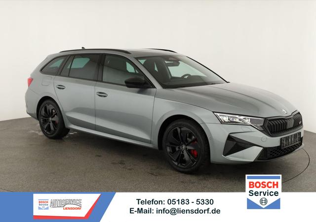 Skoda Octavia Combi - 2.0 TSI 195 kW RS DSG, Pano, Standheizung, AHK, Navi, Matrix, Canton, Side, Winter, 5 J.-Garantie
