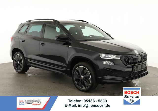 Skoda Karoq - Sportline 1.5 TSI DSG Sportline, Pano, AHK, Navi, CANTON, Matrix, AreaView, Side, FS-beheizbar