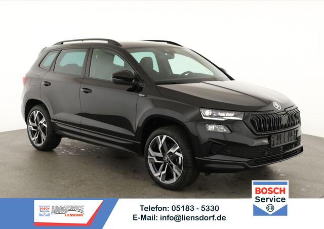 Skoda Karoq - Sportline 4x4 2.0 TSI DSG Sportline, AHK, Navi, Matrix, Side, Winter, 5 J.-Garantie