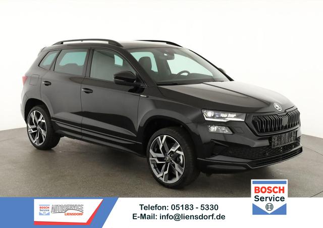 Skoda Karoq - Sportline 1.5 TSI DSG Sportline, AHK, Navi, Matrix, Side, el. Klappe, Winter, 5 J.-Garantie