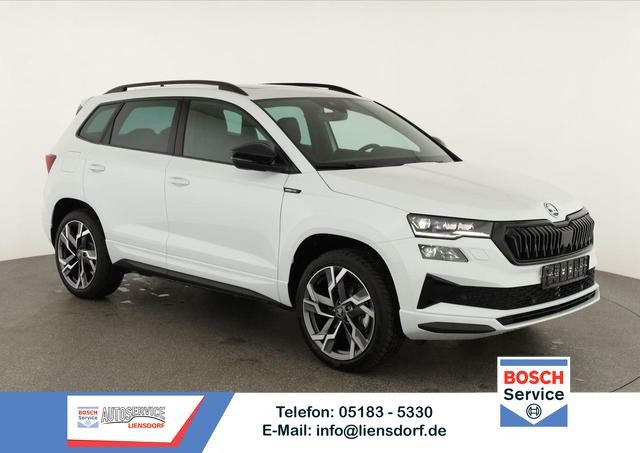 Skoda Karoq - Sportline 4x4 2.0 TSI DSG Sportline, Pano, AHK, Navi, Matrix, Side, Winter, 5 J.-Garantie