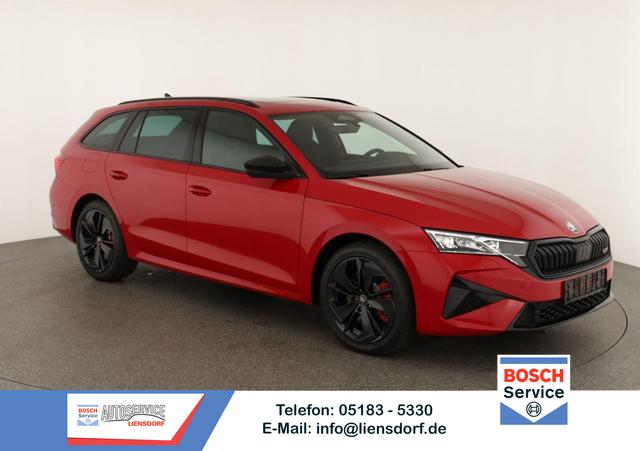 Skoda Octavia Combi - 2.0 TSI 195 kW RS DSG, Pano, Standheizung, AHK, Navi, Matrix, Canton, Side, Winter, 5 J.-Garantie