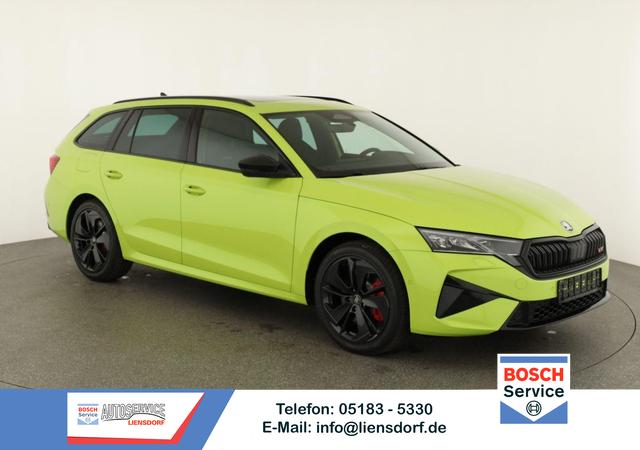 Skoda Octavia Combi - 2.0 TSI 195 kW RS DSG, Pano, Standheizung, AHK, Navi, Matrix, Sound, Side, Winter, 5 J.-Garantie