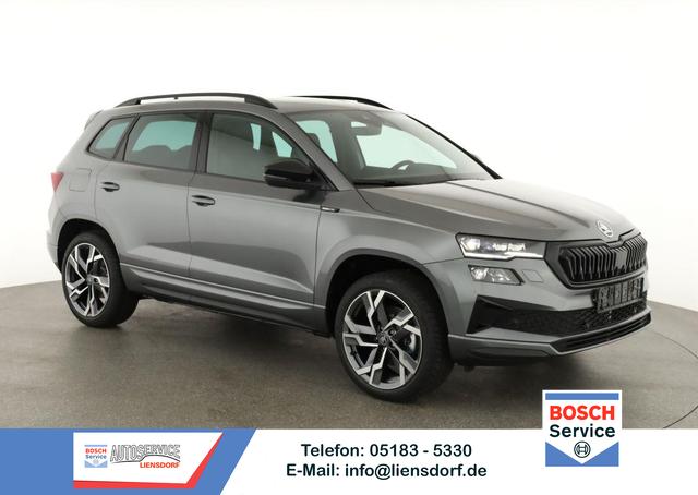 Skoda Karoq - Sportline 4x4 2.0 TSI DSG Sportline, Pano, AHK, Navi, Matrix, Side, Winter, 5 J.-Garantie