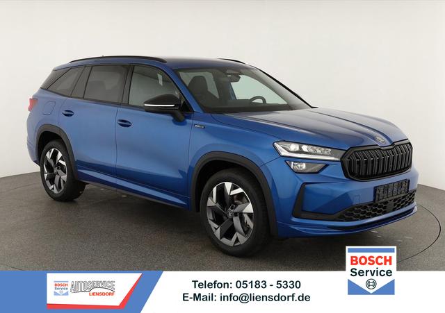 Skoda Kodiaq - 2.0 TSI 150 kW 4x4 Sportline DSG Sportline, AHK, Navi, Matrix, Side, Kamera, Winter, 19-Zoll, 4 J.-Garantie