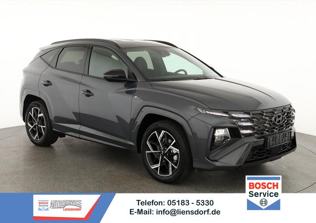 Hyundai TUCSON - 1.6 T-GDI DCT 4WD N-LINE, AHK, el. Klappe, Teilleder, Navi, Kamera, ACC