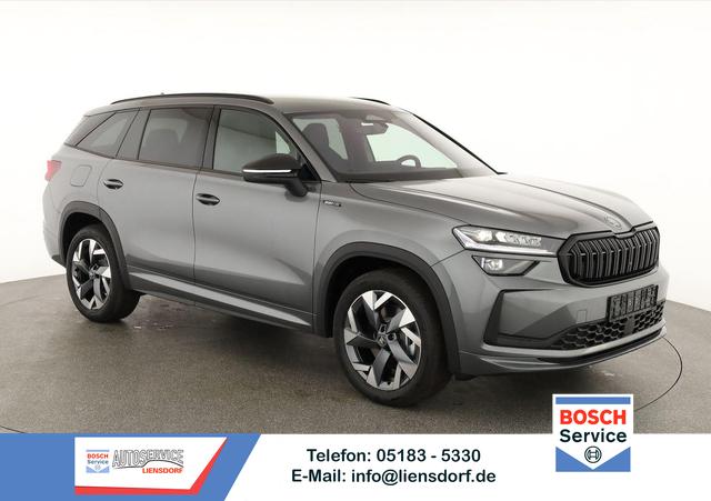 Skoda Kodiaq - 1.5 TSI mHEV 110 kW Sportline DSG Sportline, AHK, Navi, Matrix, el. Klappe, Side, Winter, 19-Zoll