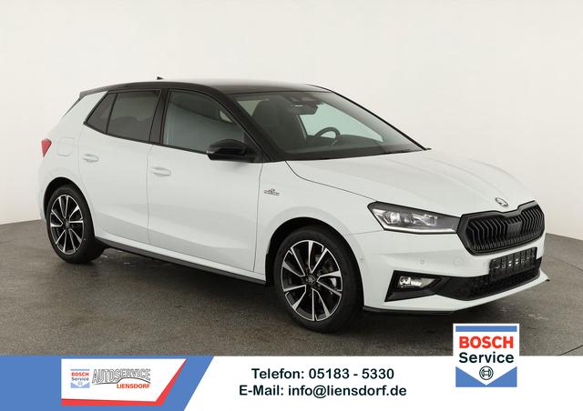 Skoda Fabia - Monte Carlo 1.5 TSI DSG Carlo, Ladeboden, LED, Kamera, App-Connect, Winter, 17-Zoll