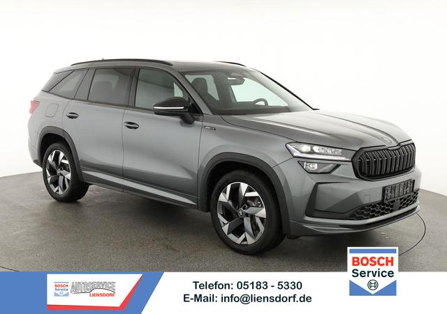 Skoda Kodiaq - 2.0 TDI 142 kW 4x4 Sportline DSG Sportline, Pano, AHK, Navi, Matrix, Side, Kamera, Winter, 19-Zoll, 4 J.-Garantie
