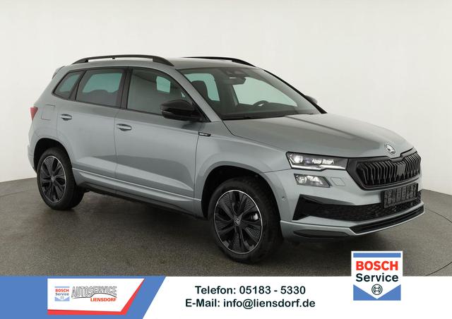 Skoda Karoq - Sportline 1.5 TSI DSG Sportline, Pano, AHK, Navi, CANTON, Matrix, AreaView, Side, Kamera, el. Klappe, FS-beheizbar, 5 J.-Garantie