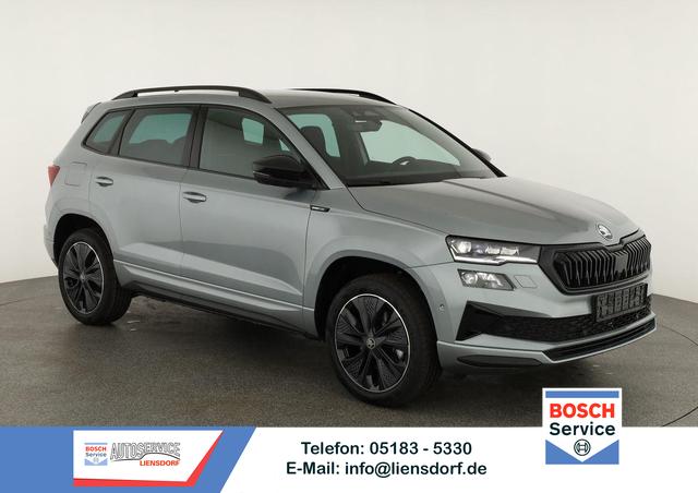 Skoda Karoq - Sportline 1.5 TSI DSG Sportline, Navi, CANTON, Matrix, AreaView, Side, el. Klappe, FS-beheizbar, 5 J.-Garantie