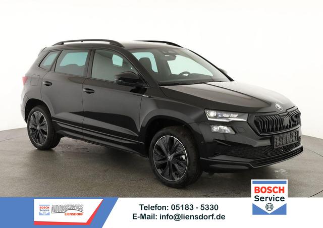 Skoda Karoq - Sportline 1.5 TSI DSG Sportline, AHK, Navi, CANTON, Matrix, AreaView, Side, Kamera, el. Klappe, FS-beheizbar, 5 J.-Garantie