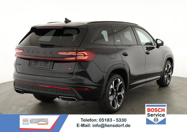 Skoda Kodiaq - 2.0 TSI 195 kW 4x4 RS DSG RS, AHK, Navi, Matrix, Canton, Side, FS-beheizbar, el. Klappe, Kamera, 20-Zoll, 5 J.-Garantie