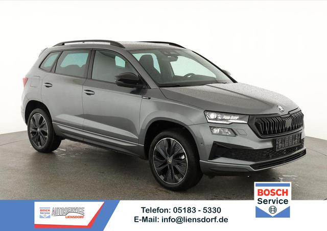 Skoda Karoq - Sportline 1.5 TSI DSG Sportline, AHK, Navi, CANTON, Matrix, AreaView, Side, Kamera, el. Klappe, FS-beheizbar, 5 J.-Garantie