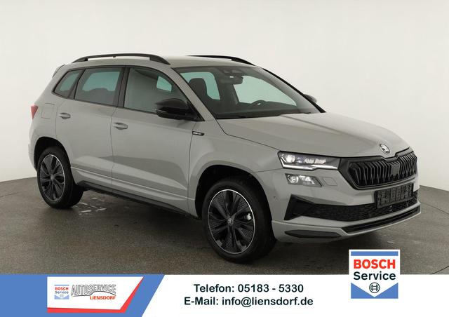 Skoda Karoq - Sportline 1.5 TSI DSG Sportline, AHK, Navi, CANTON, Matrix, AreaView, Side, Kamera, el. Klappe, FS-beheizbar, 5 J.-Garantie