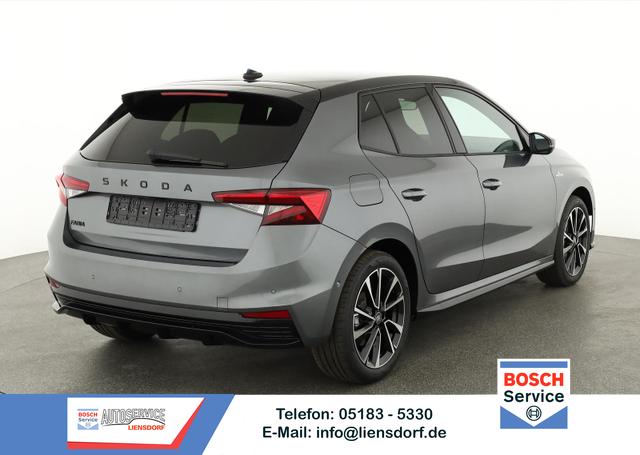 Skoda Fabia - Monte Carlo 1.5 TSI DSG Carlo, Ladeboden, LED, Kamera, App-Connect, 17-Zoll