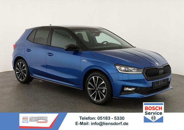 Skoda Fabia - Monte Carlo 1.5 TSI DSG Carlo, Ladeboden, LED, Kamera, App-Connect, 17-Zoll