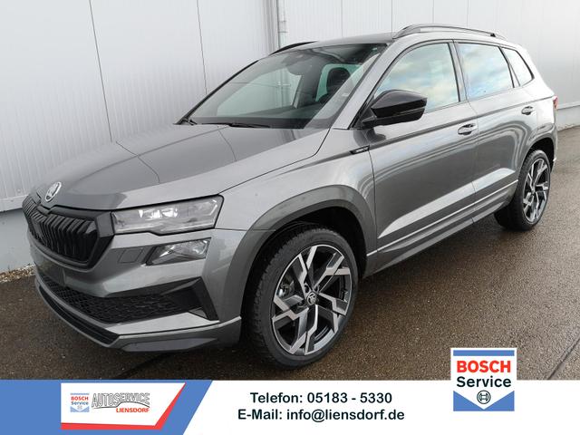 Skoda Karoq - Sportline 2.0TDI DSG 4x4 AHK Matrix Pano Sound Leder 19 Zoll