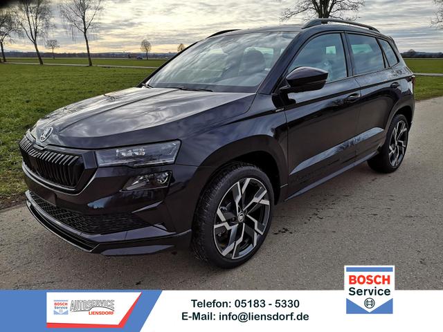 Skoda Karoq - Sportline 2.0TDI DSG 4x4 AHK Matrix Leder 19 Zoll