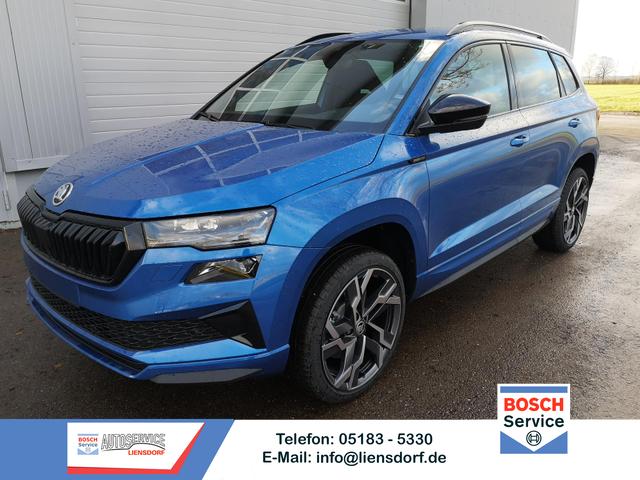 Skoda Karoq - Sportline 2.0TDI DSG 4x4 AHK Matrix Leder 19 Zoll
