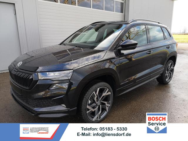 Skoda Karoq - Sportline 2.0TDI DSG 4x4 AHK Matrix Leder 19 Zoll