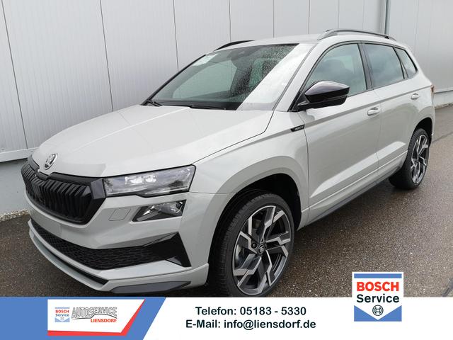 Skoda Karoq - Sportline 2.0TDI DSG 4x4 AHK Matrix Leder 19 Zoll