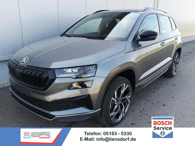 Skoda Karoq - Sportline 2.0TDI DSG 4x4 AHK Matrix Pano Sound Leder 19 Zoll