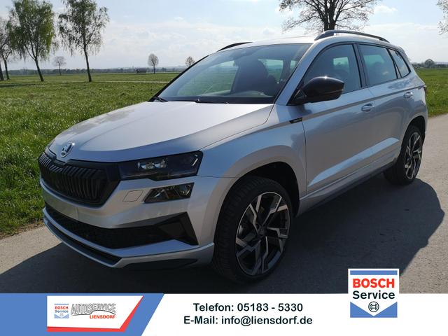 Skoda Karoq - Sportline 2.0TDI DSG 4x4 AHK Matrix Leder 19 Zoll