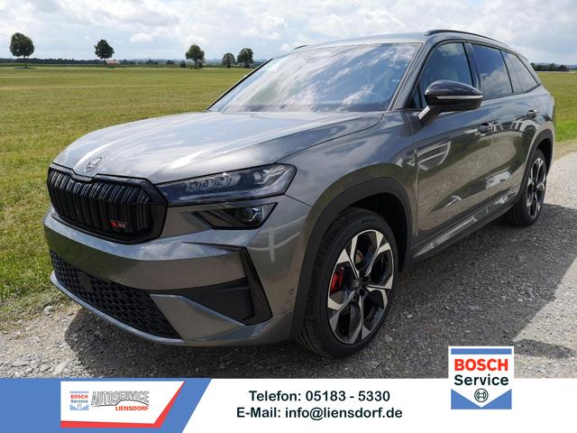 Skoda Kodiaq - 2.0 TSI 195 kW 4x4 RS DSG Standh. Leder 360 AHK 7 Sitzer Pano Head GV5