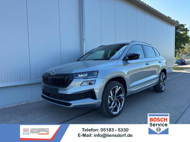 Skoda Karoq - Sportline 2.0TDI DSG 4x4 AHK Matrix Leder 19 Zoll