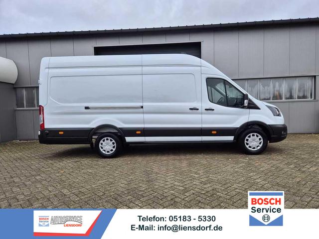 Ford Transit - 350 L4H3 2.0 EcoBlue 130PS Trend Heckantrieb 3,5t 2-Sitzer AHK Sitzheizung Frontscheibe beheizb. Klimaautomatik Navi PDC v+h Bluetooth DAB Apple CarPlay Android Auto Tempomat Ganzj.Reifen