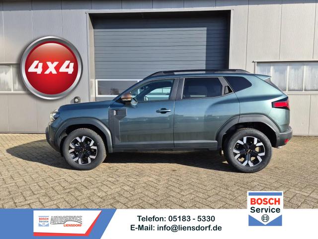 Dacia Duster - 1.2 TCe 130PS 4x4 Extreme Lenkradheizung Sitzheizung Klimaautomatik 4x Kamera Teil-Leder City-Paket Bluetooth Apple Carplay Android Auto PDC v+h 2xKeyless 17-LM Ganzj.Reifen