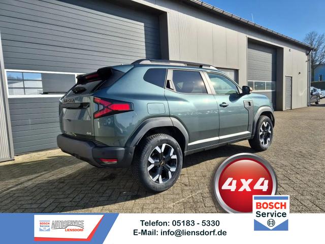 Dacia Duster - 1.2 TCe 130PS 4x4 Extreme Lenkradheizung Sitzheizung Klimaautomatik 4x Kamera Teil-Leder City-Paket Bluetooth Apple Carplay Android Auto PDC v+h 2xKeyless 17-LM Ganzj.Reifen