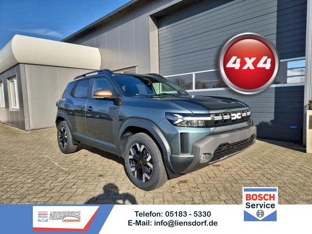 Dacia Duster - 1.2 TCe 130PS 4x4 Extreme Lenkradheizung Sitzheizung Klimaautomatik 4x Kamera Teil-Leder City-Paket Bluetooth Apple Carplay Android Auto PDC v+h 2xKeyless 17-LM Ganzj.Reifen