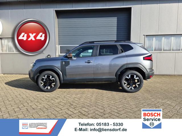 Dacia Duster - 1.2 TCe 130PS 4x4 Extreme Lenkradheizung Sitzheizung Klimaautomatik 4x Kamera Teil-Leder City-Paket Bluetooth Apple Carplay Android Auto PDC v+h 2xKeyless 17-LM Ganzj.Reifen