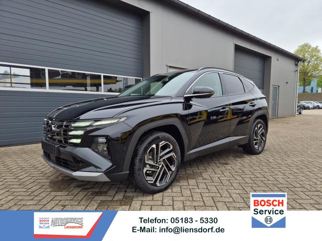 Hyundai TUCSON - Prime 1.6 T-GDI 252PS Automatik PHEV FACELIFT MY2025 Voll-Leder elektr. Heckklappe Sitzheizung v+h Lenkradheizung ACC Klimaautomatik HUD Navi Krell-Sound 12,3"-Touchscreen DAB+ wireless Apple CarPlay + Android Auto PDC 4xKamera 2xKeyless 19-LM