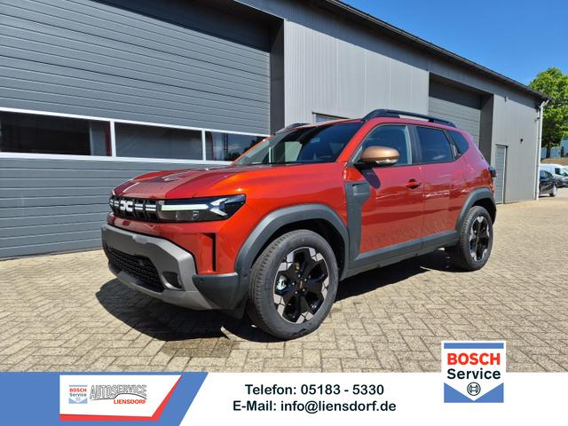 Dacia Duster - Extreme Hybrid 140PS Automatik 1.6 SCE Lenkradheizung Sitzheizung 4x Kamera elektr.Parkbremse Teil-Leder Klimaautomatik Frontscheibe beh. Bluetooth Apple Carplay Android Auto PDC v+h 2xKeyless 18-LM