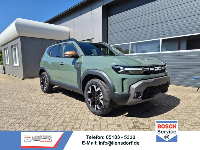Dacia Duster - Extreme Hybrid 140PS Automatik 1.6 SCE Lenkradheizung Sitzheizung elektr.Parkbremse Teil-Leder Klimaautomatik PDC Rückf.kamera Bluetooth Apple Carplay Android Auto 2xKeyless 17-LM