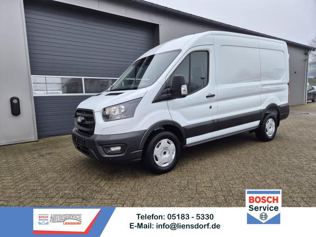 Ford Transit - L2H2 2.0 EcoBlue 130PS Trend 3,5t 2-Sitzer AHK Sitzheizung Lenkradheizung Frontscheibe beheizb. Klimaautomatik PDC v+h Rückf.Kamera Bluetooth DAB Apple CarPlay Android Auto Tempomat Ganzj.Reifen