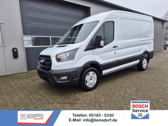 Ford Transit - L2H2 2.0 EcoBlue 130PS Trend 3,5t 3-Sitzer AHK Sitzheizung Lenkradheizung Frontscheibe beheizb. Klimaautomatik Bluetooth DAB Apple CarPlay Android Auto PDC v+h Rückf.Kamera Tempomat