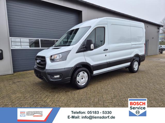 Ford Transit - L2H2 2.0 EcoBlue 130PS Trend 3,5t 3-Sitzer AHK Sitzheizung Lenkradheizung Frontscheibe beheizb. Klimaautomatik PDC v+h Rückf.Kamera Bluetooth DAB Apple CarPlay Android Auto Tempomat Ganzj.Reifen