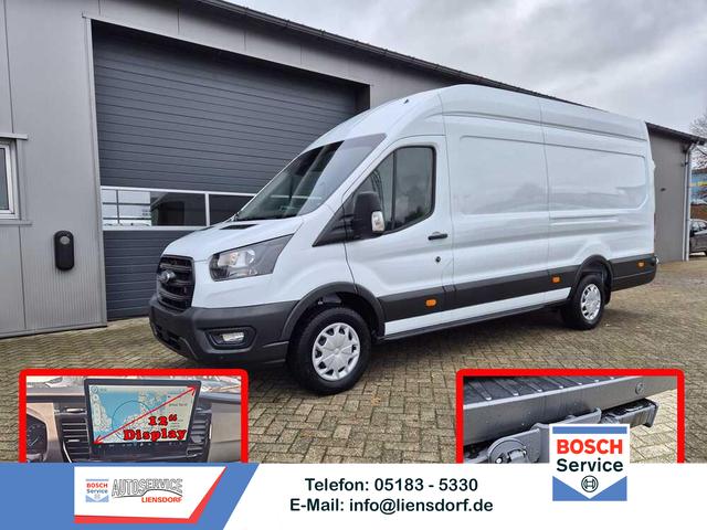 Ford Transit - 350 L4H3 2.0 EcoBlue 130PS Trend Heckantrieb 3,5t 2-Sitzer AHK Sitzheizung Frontscheibe beheizb. Klimaautomatik Navi PDC v+h Bluetooth DAB Apple CarPlay Android Auto Tempomat Ganzj.Reifen