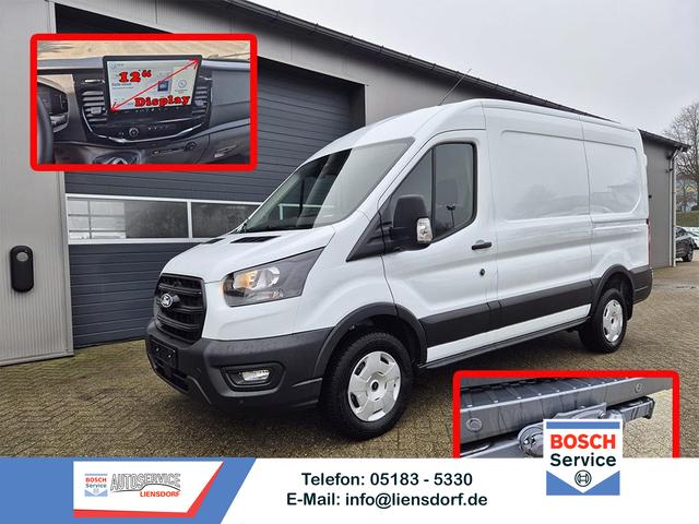 Ford Transit - L2H2 2.0 EcoBlue 165PS Trend Heckantrieb 3,5t 2-Sitzer AHK Sitzheizung Lenkradheizung Frontscheibe beheizb. Klimaautomatik PDC v+h Rückf.Kamera Bluetooth DAB Apple CarPlay Android Auto Tempomat Ganzj.Reifen